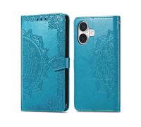 IMOSHION port carte Mandala Cover per Apple iPhone 17, Turchese