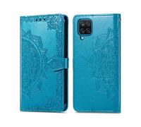 IMOSHION port carte Mandala Cover per Samsung Samsung Galaxy A12, Turchese