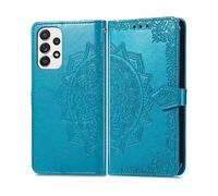 IMOSHION port carte Mandala Cover per Samsung Samsung Galaxy A33, Turchese