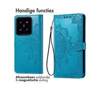 IMOSHION port carte Mandala Cover per Xiaomi Xiaomi 14T Pro, Turchese