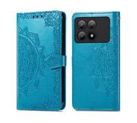 IMOSHION port carte Mandala Cover per Xiaomi Xiaomi Poco X6 Pro, Turchese
