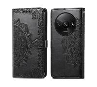 IMOSHION port carte Mandala Cover per Xiaomi Xiaomi Redmi A3, Nero