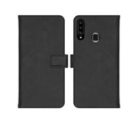 IMOSHION porta carte Cover per Samsung Samsung Galaxy A20s, Nero