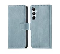 IMOSHION porta carte Cover per Samsung Samsung Galaxy A35, Azzurro