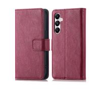 IMOSHION porta carte Cover per Samsung Samsung Galaxy A55 (5G), Rosso scuro