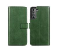 IMOSHION porta carte Cover per Samsung Samsung Galaxy S21 Plus, Verde