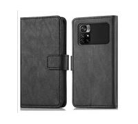 IMOSHION porta carte Cover per Xiaomi Xiaomi Poco M4 Pro 5G, Nero
