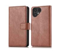 IMOSHION porta carte de luxe CUSTODIA A LIBRO per Fairphone Fairphone 6, Marrone