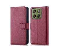 IMOSHION porta carte de luxe CUSTODIA A LIBRO per Motorola Motorola Edge 70, Rosso