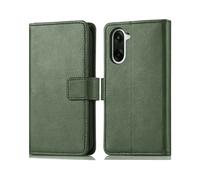 IMOSHION porta carte de luxe CUSTODIA A LIBRO per OnePlus OnePlus Nord CE5, Verde