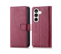 IMOSHION porta carte de luxe CUSTODIA A LIBRO per Samsung Samsung Galaxy S26 Plus, Rosso