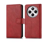 IMOSHION porta carte de luxe CUSTODIA A LIBRO per Xiaomi Xiaomi Redmi 14C, Rosso