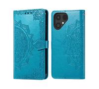 IMOSHION porta carte Mandala CUSTODIA A LIBRO per Fairphone 6, Turchese