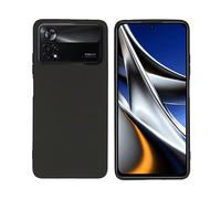 IMOSHION protettiva Color Cover per Xiaomi Xiaomi Poco X4 Pro 5G, Nero