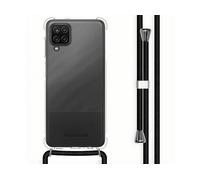 IMOSHION protettiva con cordino Cover per Samsung Samsung Galaxy A12, Trasparente