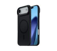 IMOSHION Rugged Hybrid Carbon COVER per Apple iPhone Air, Nero
