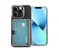 IMOSHION SH00071380 Con Porta Carte CUSTODIA per Apple iPhone 13 Mini, Trasparente