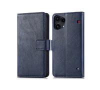 IMOSHION SH00093333 CUSTODIA A LIBRO per Nothing Phone 3a Lite, Blu scuro