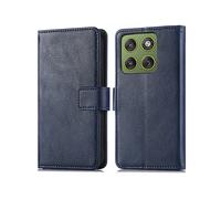 IMOSHION SH00093800 CUSTODIA A LIBRO per Motorola Edge 70, Blu scuro