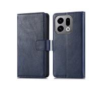 IMOSHION SH00093804 CUSTODIA A LIBRO per Oppo Find X9, Blu scuro