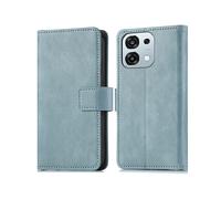IMOSHION SH00095084 CUSTODIA A LIBRO per Oppo A6 Pro (5G), Azzurro