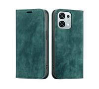 IMOSHION Slim Bookcase CUSTODIA A LIBRO per Oppo Oppo A6 Pro (5G), Verde