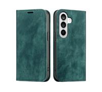 IMOSHION Slim Bookcase CUSTODIA A LIBRO per Samsung Samsung Galaxy S26 Plus, Verde