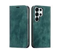 IMOSHION Slim Bookcase CUSTODIA A LIBRO per Samsung Samsung Galaxy S26 Ultra, Verde