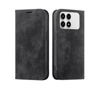 IMOSHION Slim Bookcase CUSTODIA A LIBRO per Xiaomi Xiaomi Poco F8 Pro, Nero