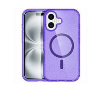 IMOSHION Sparkle Backcover metallo COVER per Apple iPhone 16, Viola