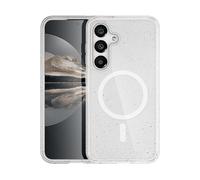 IMOSHION Sparkle Backcover metallo COVER per Samsung Samsung Galaxy S25 Plus, Trasparente