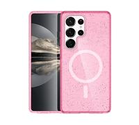 IMOSHION Sparkle Backcover metallo COVER per Samsung Samsung Galaxy S25 Ultra, Rosa