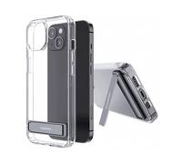 IMOSHION Stand Backcover Cover per Apple iPhone 14, Trasparente