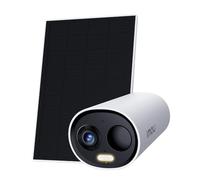 Imou 2K Telecamera Wi-Fi Esterno Senza Fili con Pannello Solare, Videocamera Sorveglianza Esterno Batteria 3MP, Rilevamento Umano/PIR, Visione Notturna a Colori, IP66, Modalità Privata, 2,4ghz
