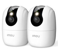 Imou 2K Telecamera WiFi Interno con One-Touch Chiamata, 3MP Telecamera da Interno con Crociera Automatica, Rilevamento AI Umano/Animali, Visione Notturna a Colori, Modalità Privata, 2,4/5GHz, 2 Pezzi