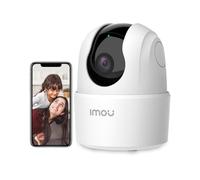 Imou 3MP Telecamera Wi-Fi Interno Videocamera Sorveglianza 2K, Rilevamento Umano, Audio Bidirezionale, Tracciamento di Movimento con Sirena, Compatibile con Alexa, Rotazione a 360°, 2.4Ghz Ranger 2C