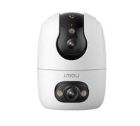 Imou 4K(4MP+4MP) Telecamera WiFi Interno Doppio Obiettivo, Videocamera Sorveglianza con One-Touch Chiamata, Rilevamento AI Umano/Animali, Visione Notturna a Colori, Modalità Privata, Supporta 2,4/5GHz