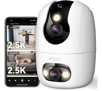 Imou 4K Telecamera WiFi Interno Doppio Obiettivo con One Touch Chiamata 4MP 4MP
