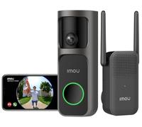 Imou 4MP Panoramic Doorbell DB3 KIT, Campanello Video 2K+ WiFi con Suoneria