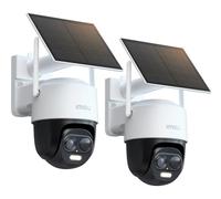 Imou 5MP Kit Telecamere Esterne con Pannello Solare, 360°PTZ, IP65, Pack2