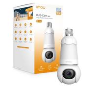 Imou Bulb Cam 3Mp 2K Telecamera Wi-Fi Smart da Esterno/Interno con attacco E27