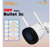 IMOU Bullet 3C 5MP 2.8MM Wifi Telecamera Esterna AI Veicolo Rilevazione Umana di Sorveglianza CCTV Senza Fili Telecamera PTZ Conversazione Bidirezionale