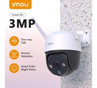 IMOU Cruiser SE + 3MP/5MP Telecamera Wi-Fi PTZ esterna IP66 Telecamera resistente alle intemperie Audio bidirezionale Visione notturna a colori Rilevamento umano AI