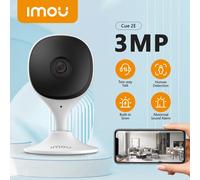 IMOU Cue 2E 3MP Wifi Telecamera di sicurezza Baby monitor da interno Rilevazione umana Visione notturna Telecamera IP Video sorveglianza