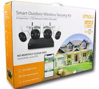 IMOU - Kit Di Videosorveglianza Nvr E Telecamere Ip