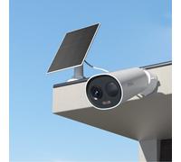 Imou KIT Cell Go 3C Telecamera Esterno 2K, Pannello Solare, IP65