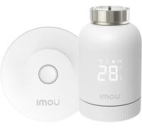 Imou Kit Termostato. Comprende hub ZG2-EU e valvola TRV1, La valvola TRV1 viene fornita con 6 adattatori di montaggio, rilevamento finestra aperta, pr Imou
