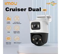 IMOU PT Wifi IP Camera Cruiser Dual 6MP 8MP 10MP Dual Lens Two-way Talk Outdoor AI Human & Vehicle Detection telecamere di sicurezza