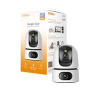 Imou Ranger DUAL 6MP (3MP+3MP) Telecamera WiFi da Interno, motorizzata con Doppia Lente, Rilevamento Umano, Smart tracking, Visione Notturna a Colori Imou