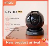 IMOU Rex 3D 5MP Wifi Telecamera IP Sicurezza domestica 360 Telecamera AI Telecamera di rilevamento umano Visione notturna Telecamera PTZ Protezione di sicurezza